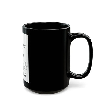 Germaine Monteil, 1955 - Black Coffee Mug - Go Mug Yourself