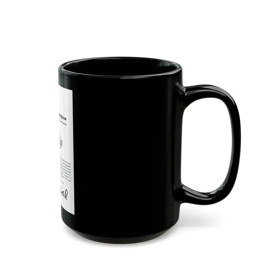 Germaine Monteil, 1955 - Black Coffee Mug - Go Mug Yourself