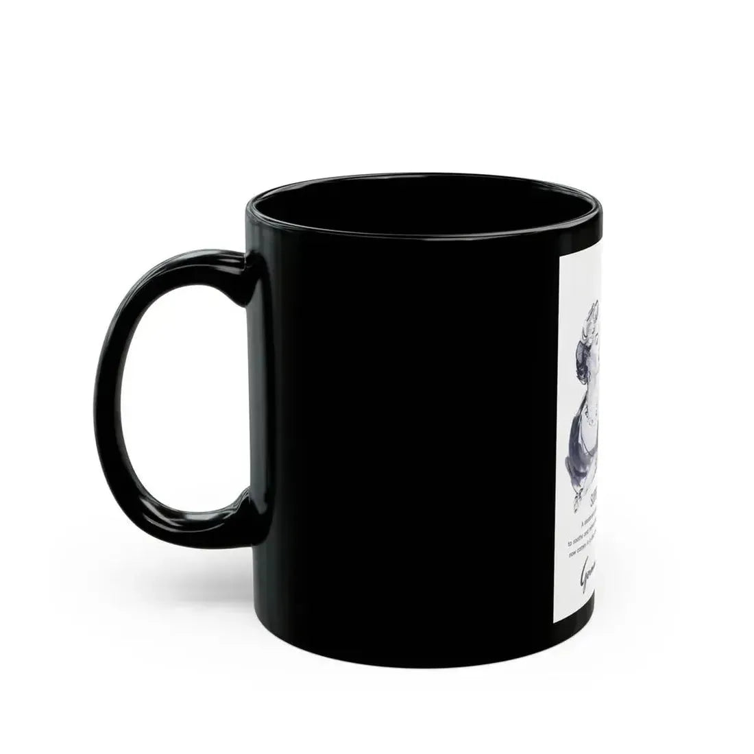 Germaine Monteil, 1959 - Black Coffee Mug - Go Mug Yourself