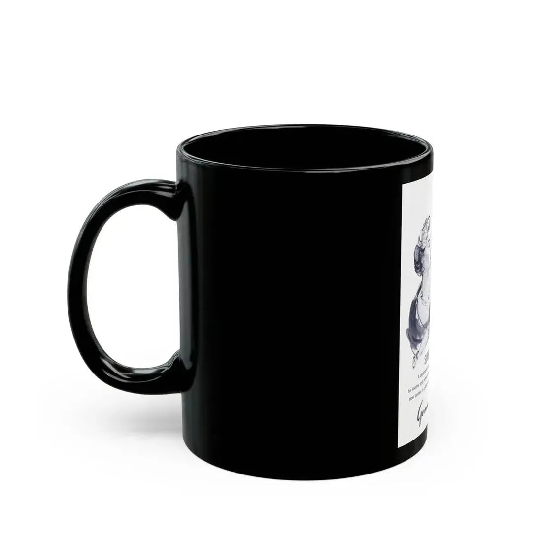 Germaine Monteil, 1959 - Black Coffee Mug - Go Mug Yourself
