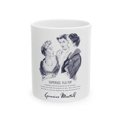 Germaine Monteil, 1959 - White Coffee Mug 11oz - Go Mug Yourself