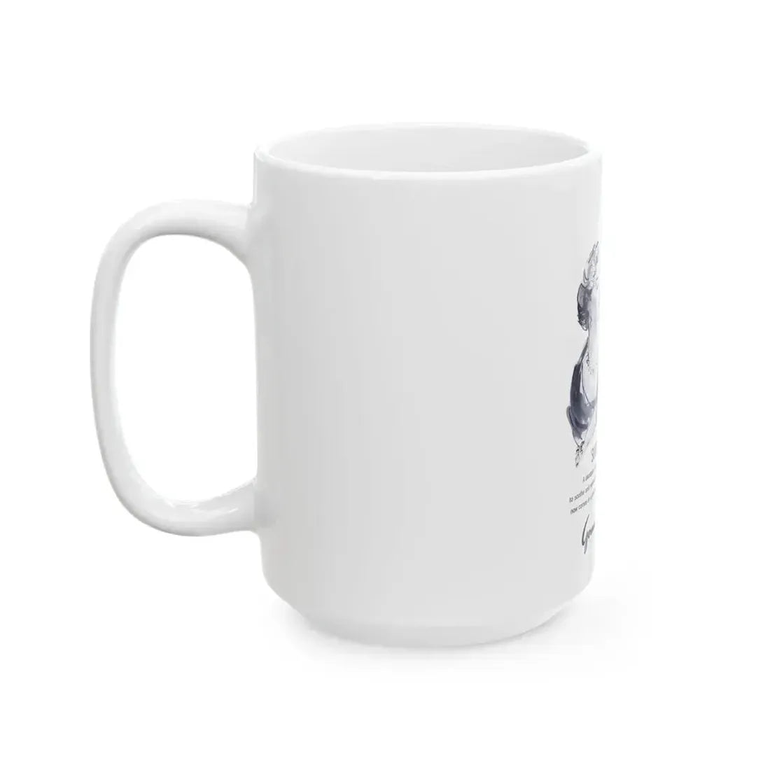 Germaine Monteil, 1959 - White Coffee Mug - Go Mug Yourself
