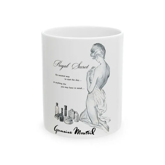 Germaine Monteil, 1963 - White Coffee Mug 11oz - Go Mug Yourself