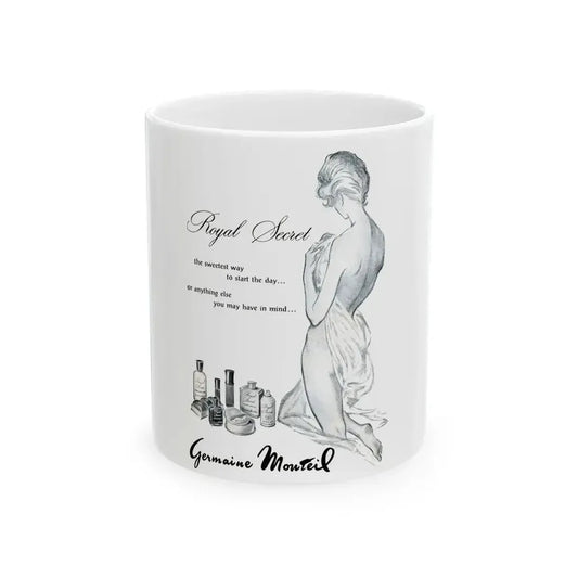 Germaine Monteil, 1963 - White Coffee Mug 11oz - Go Mug Yourself
