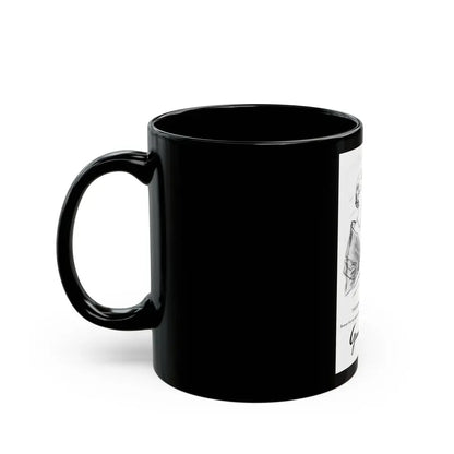 Germaine Monteil advt, Beauty Balm and Face Powder, 1950 - Black Coffee Mug - Go Mug Yourself
