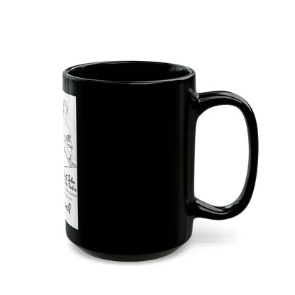 Germaine Monteil advt, Beauty Balm and Face Powder, 1950 - Black Coffee Mug - Go Mug Yourself