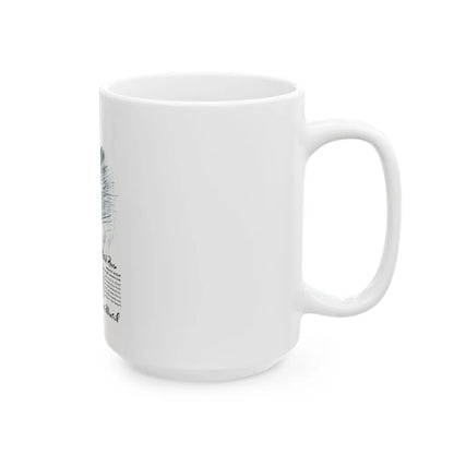 Germaine Monteil advt, Muted Rose, 1945 - White Coffee Mug - Go Mug Yourself