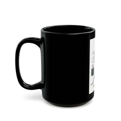 Germaine Monteil advt, Royal Secret, 1947 - Black Coffee Mug - Go Mug Yourself
