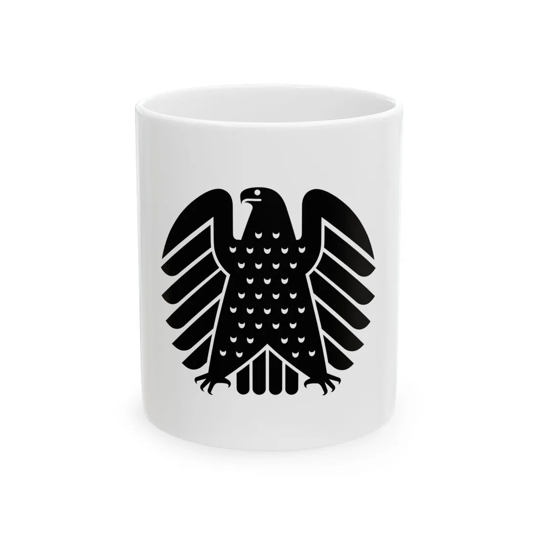 German Bundestag - White Coffee Mug 11oz - Go Mug Yourself