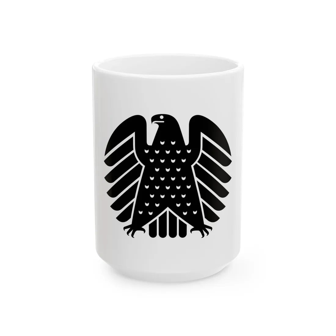 German Bundestag - White Coffee Mug 15oz - Go Mug Yourself