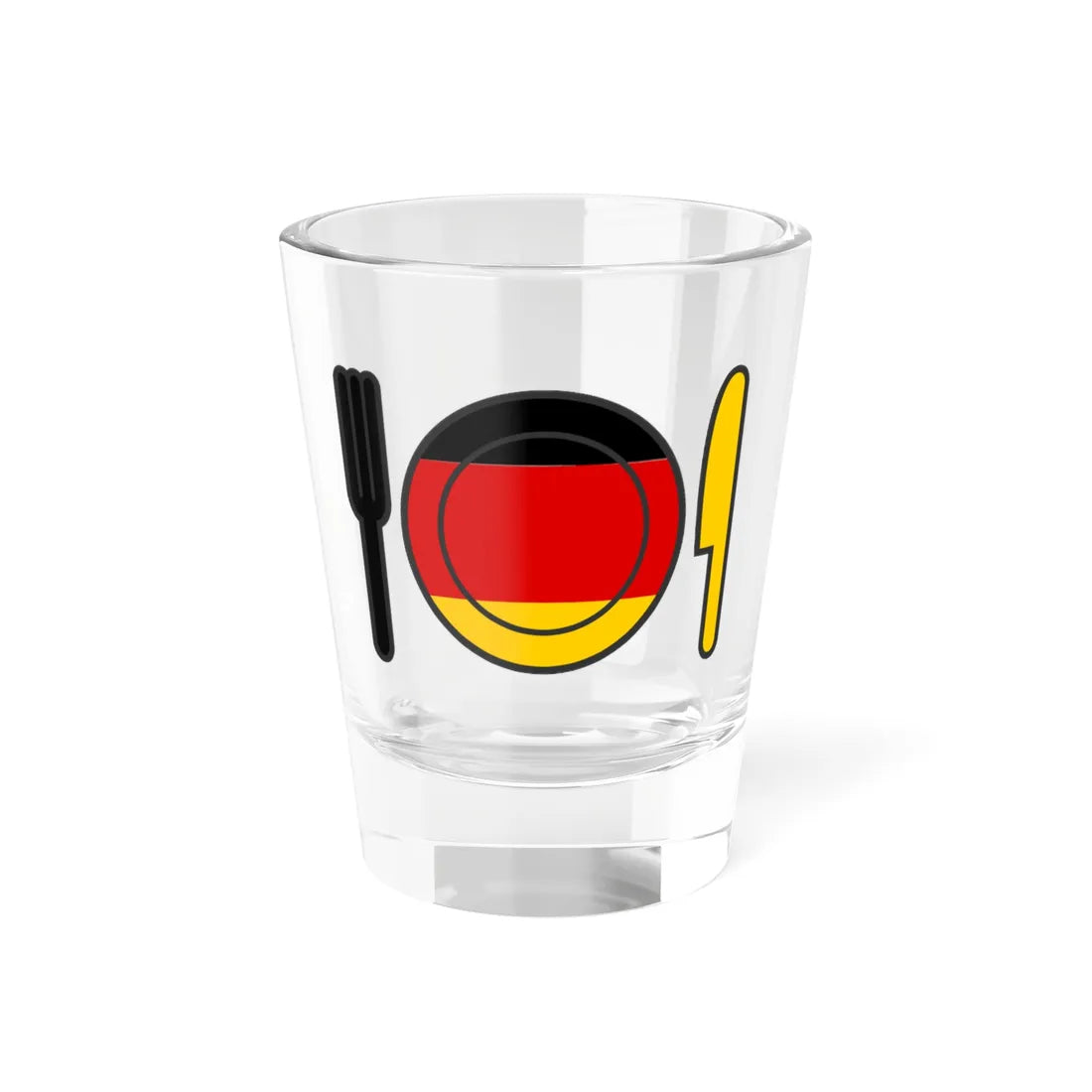 German cooking icon (Germany) Shot Glass 1.5oz 1.5oz - Go Mug Yourself
