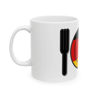 German cooking icon (Germany) White Coffee Mug - Go Mug Yourself
