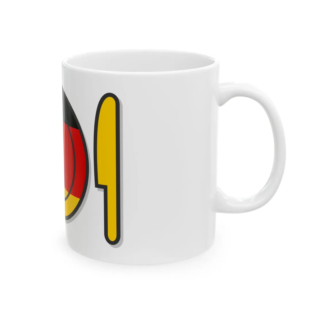 German cooking icon (Germany) White Coffee Mug - Go Mug Yourself