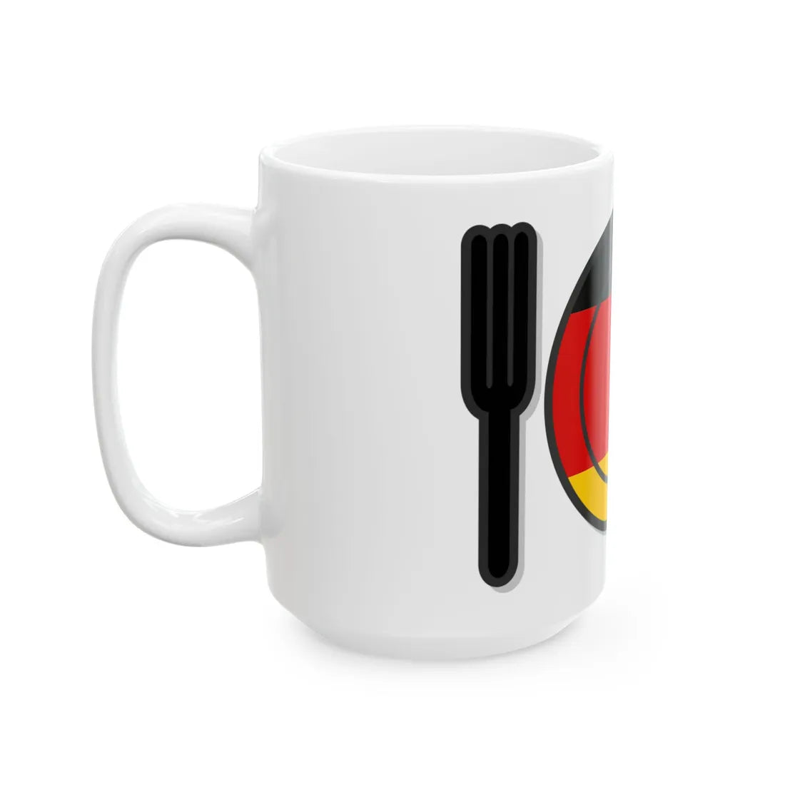 German cooking icon (Germany) White Coffee Mug - Go Mug Yourself
