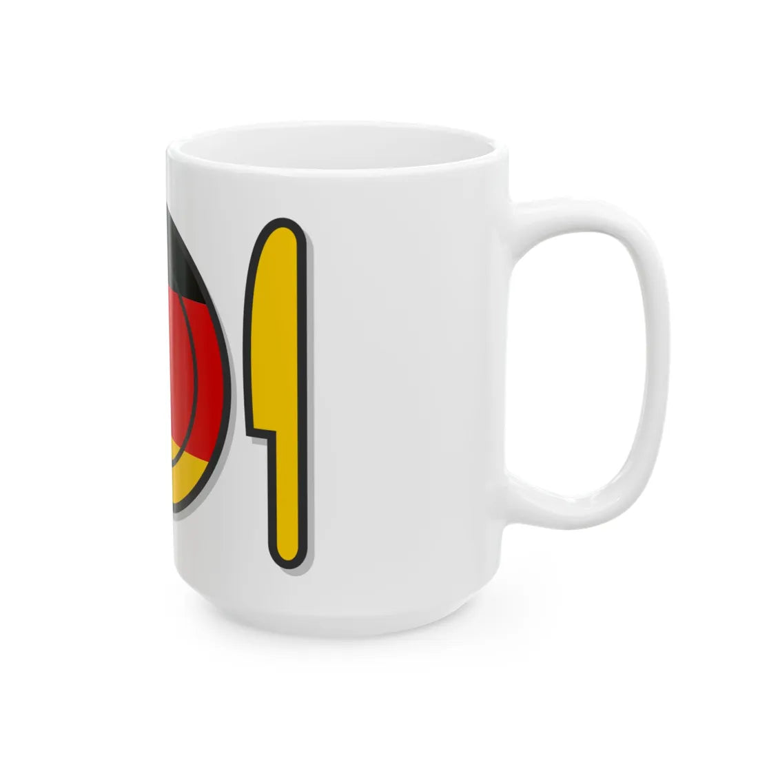 German cooking icon (Germany) White Coffee Mug - Go Mug Yourself