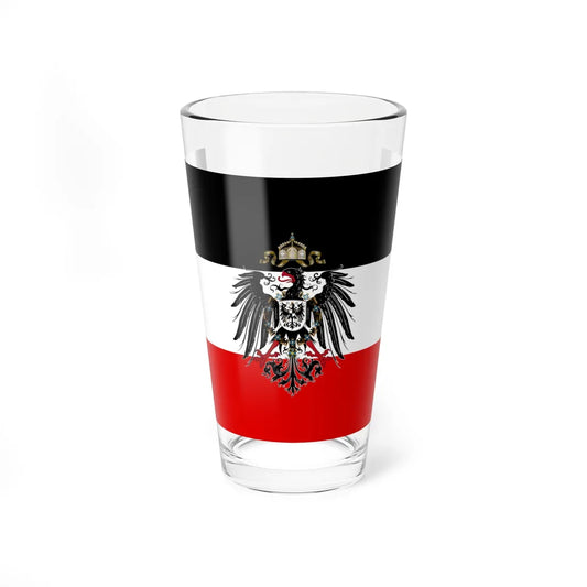 German Empire state flag (Germany) Pint Glass 16oz 16oz - Go Mug Yourself
