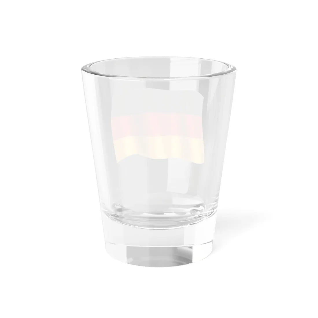 German Flag Wavy (Germany) Shot Glass 1.5oz - Go Mug Yourself