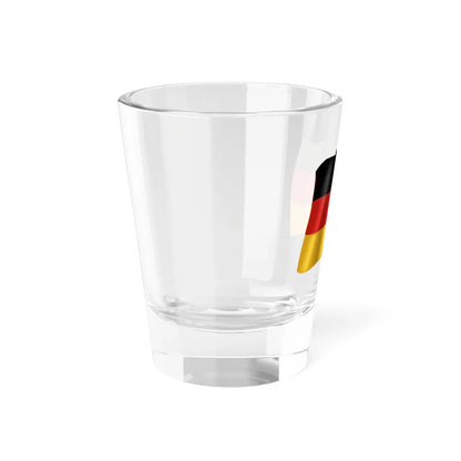 German Flag Wavy (Germany) Shot Glass 1.5oz - Go Mug Yourself