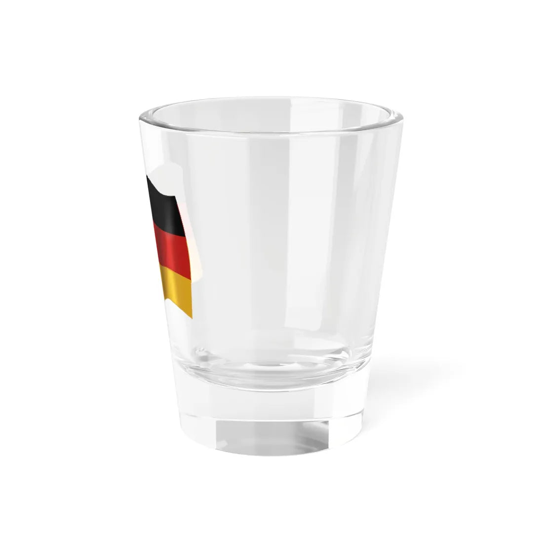 German Flag Wavy (Germany) Shot Glass 1.5oz - Go Mug Yourself