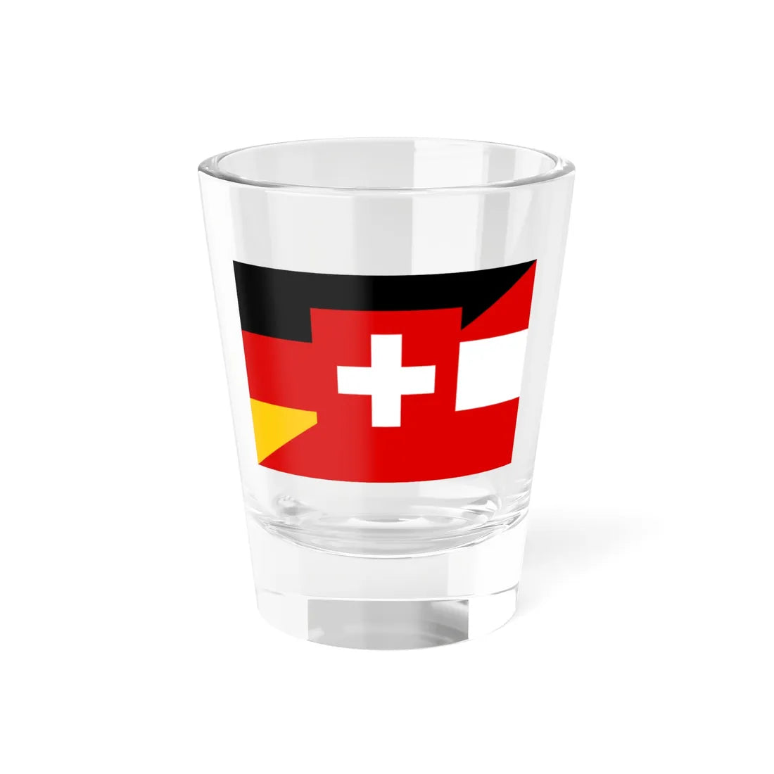 German-Language-Flag (Germany) Shot Glass 1.5oz 1.5oz - Go Mug Yourself