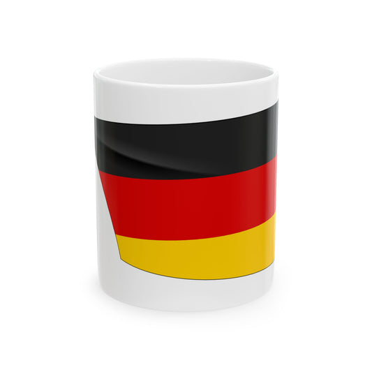 German Rowing Blade (Germany) White Coffee Mug-11oz-Go Mug Yourself