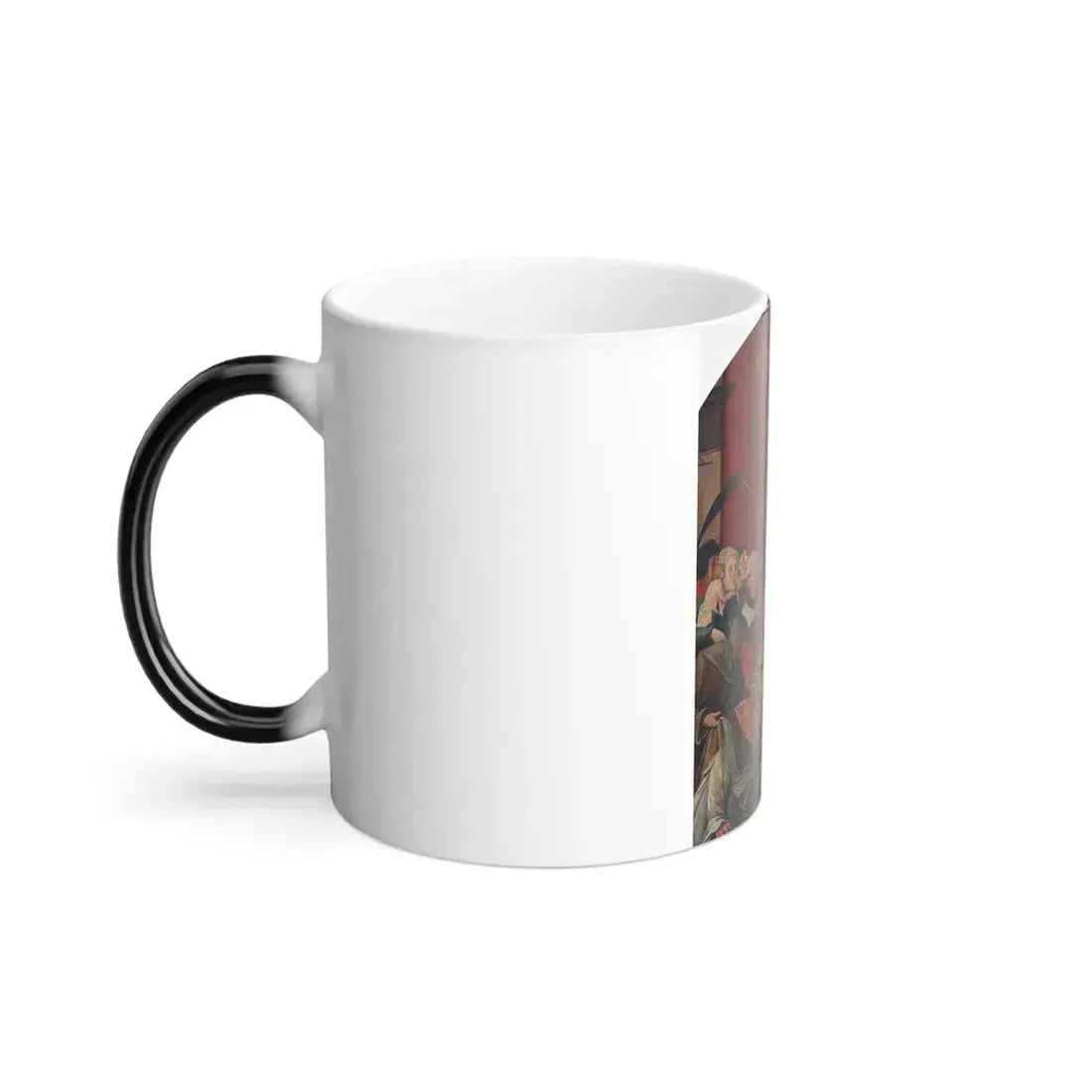 German School, 17th Century - Respice Finem, Allegory of the Equality of All Humans in Death - Oil on Pa-0 - Color Changing Mug 11oz - Go Mug Yourself