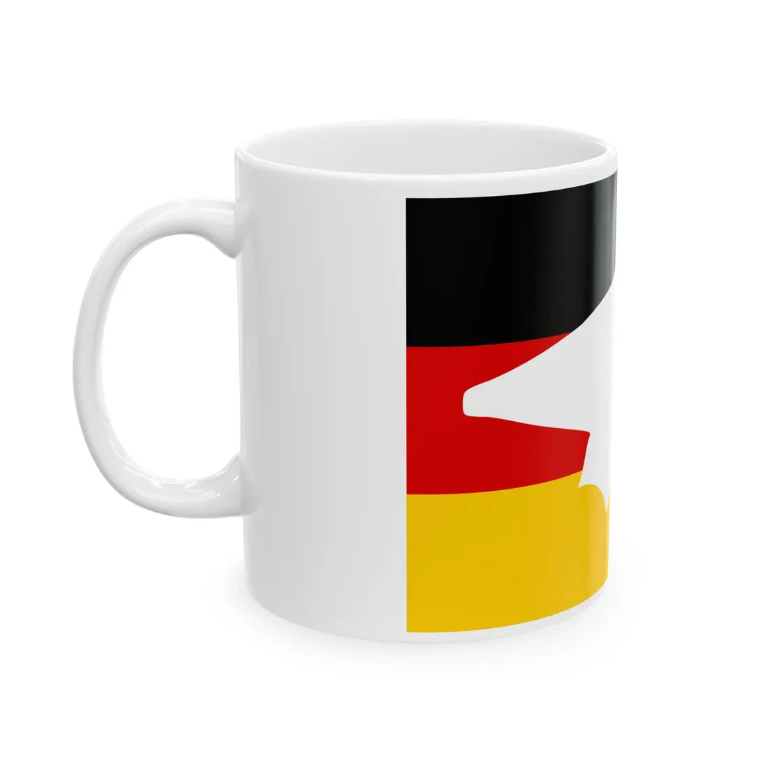 German university icon (Germany) White Coffee Mug - Go Mug Yourself