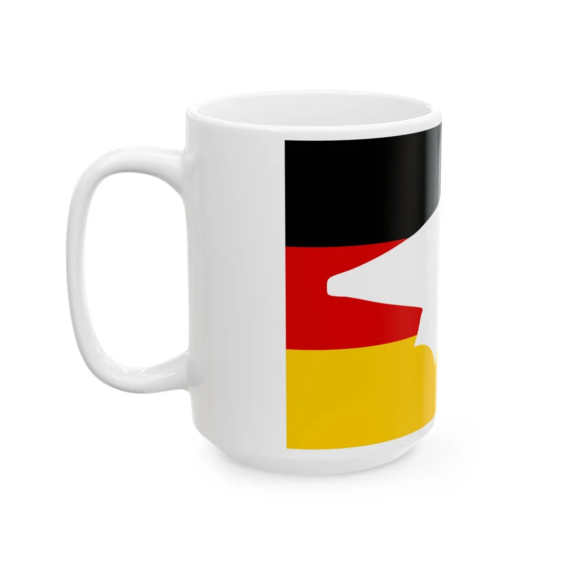 German university icon (Germany) White Coffee Mug - Go Mug Yourself