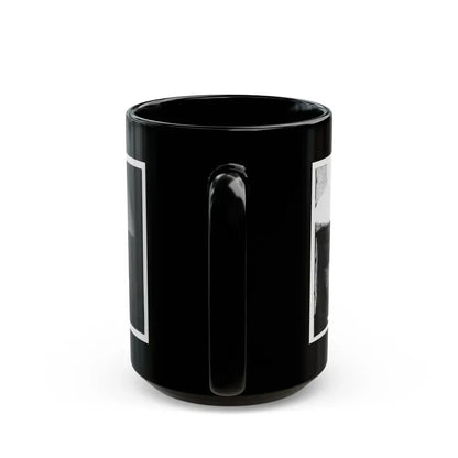 Germanna Ford, Rapidan River, Va. Artillery Crossing Pontoon Bridges (U.S. Civil War) Black Coffee Mug - Go Mug Yourself