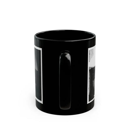 Germanna Ford, Rapidan River, Va. Artillery Crossing Pontoon Bridges (U.S. Civil War) Black Coffee Mug - Go Mug Yourself