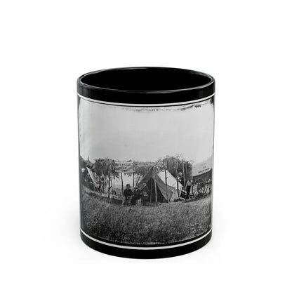 Germantown, Va. Headquarters Of The U.S. Christian Commission (U.S. Civil War) Black Coffee Mug 11oz - Go Mug Yourself