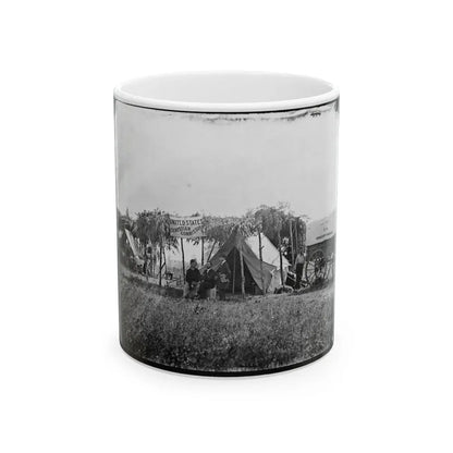 Germantown, Va. Headquarters Of The U.S. Christian Commission (U.S. Civil War) White Coffee Mug 11oz - Go Mug Yourself