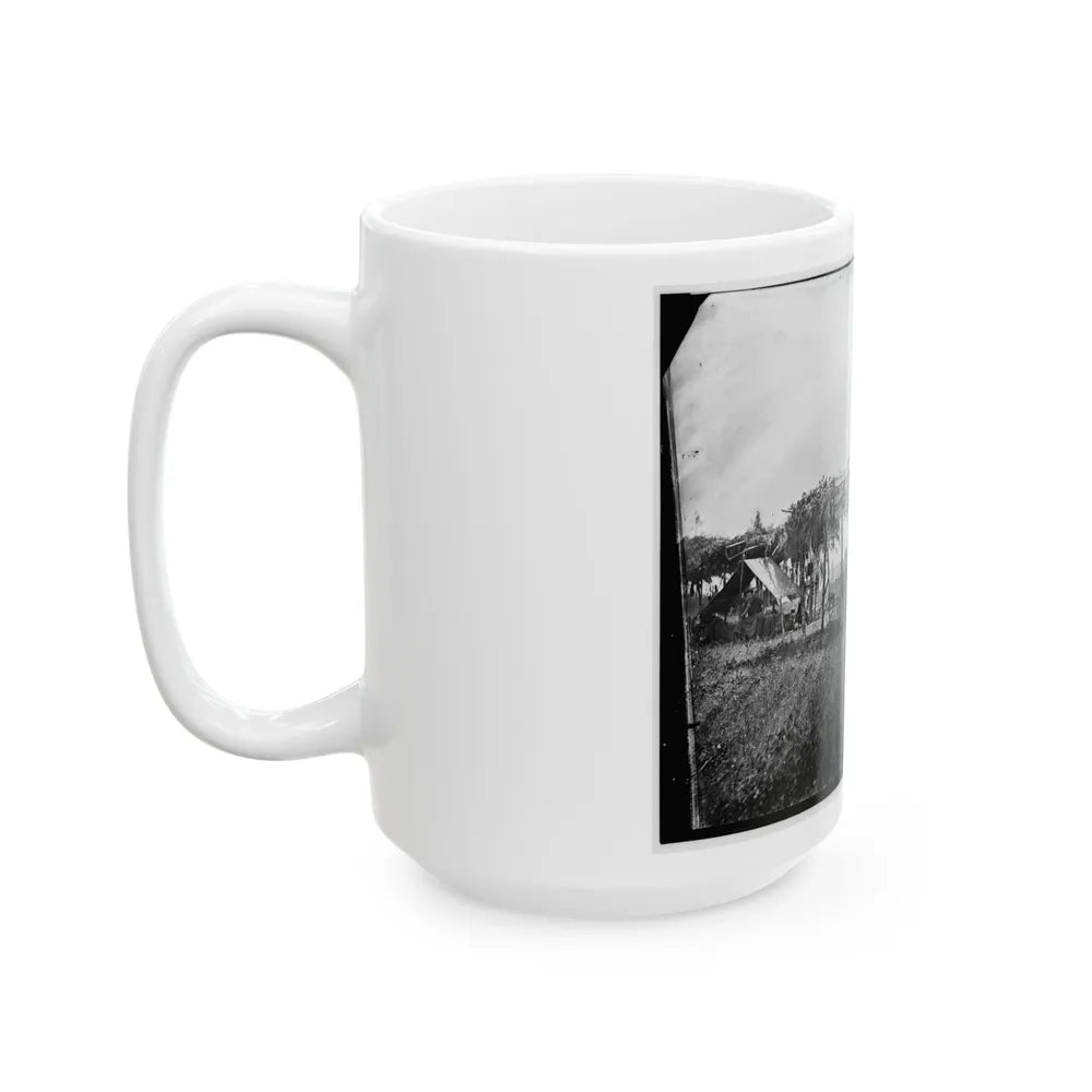 Germantown, Va. Headquarters Of The U.S. Christian Commission (U.S. Civil War) White Coffee Mug-Go Mug Yourself