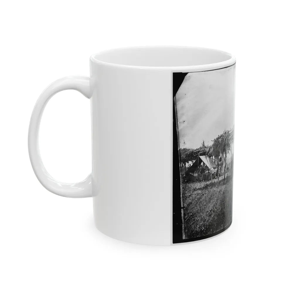 Germantown, Va. Headquarters Of The U.S. Christian Commission (U.S. Civil War) White Coffee Mug-Go Mug Yourself