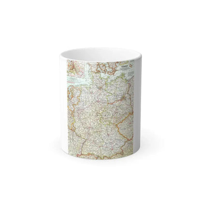 Germany (1959) (Map) Color Changing Mug 11oz Default Title 11oz - Go Mug Yourself