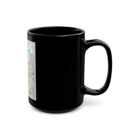 Germany (1991) (Map) Black Coffee Mug - Go Mug Yourself