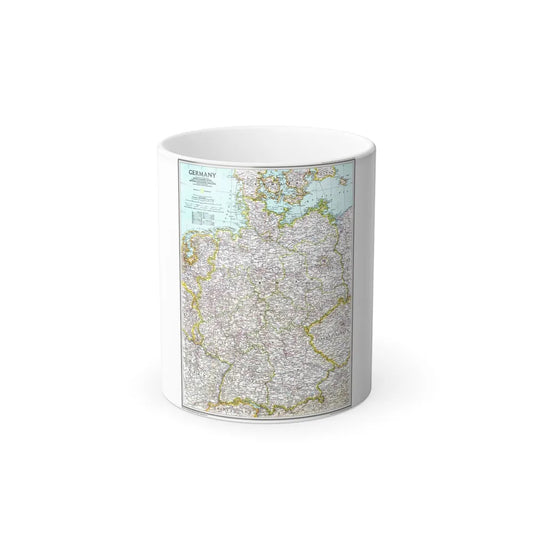 Germany (1991) (Map) Color Changing Mug 11oz-11oz-Go Mug Yourself