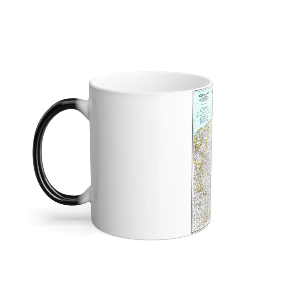 Germany (1991) (Map) Color Changing Mug 11oz-Go Mug Yourself