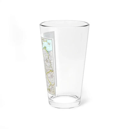 Germany (1991) (Map) Pint Glass 16oz - Go Mug Yourself