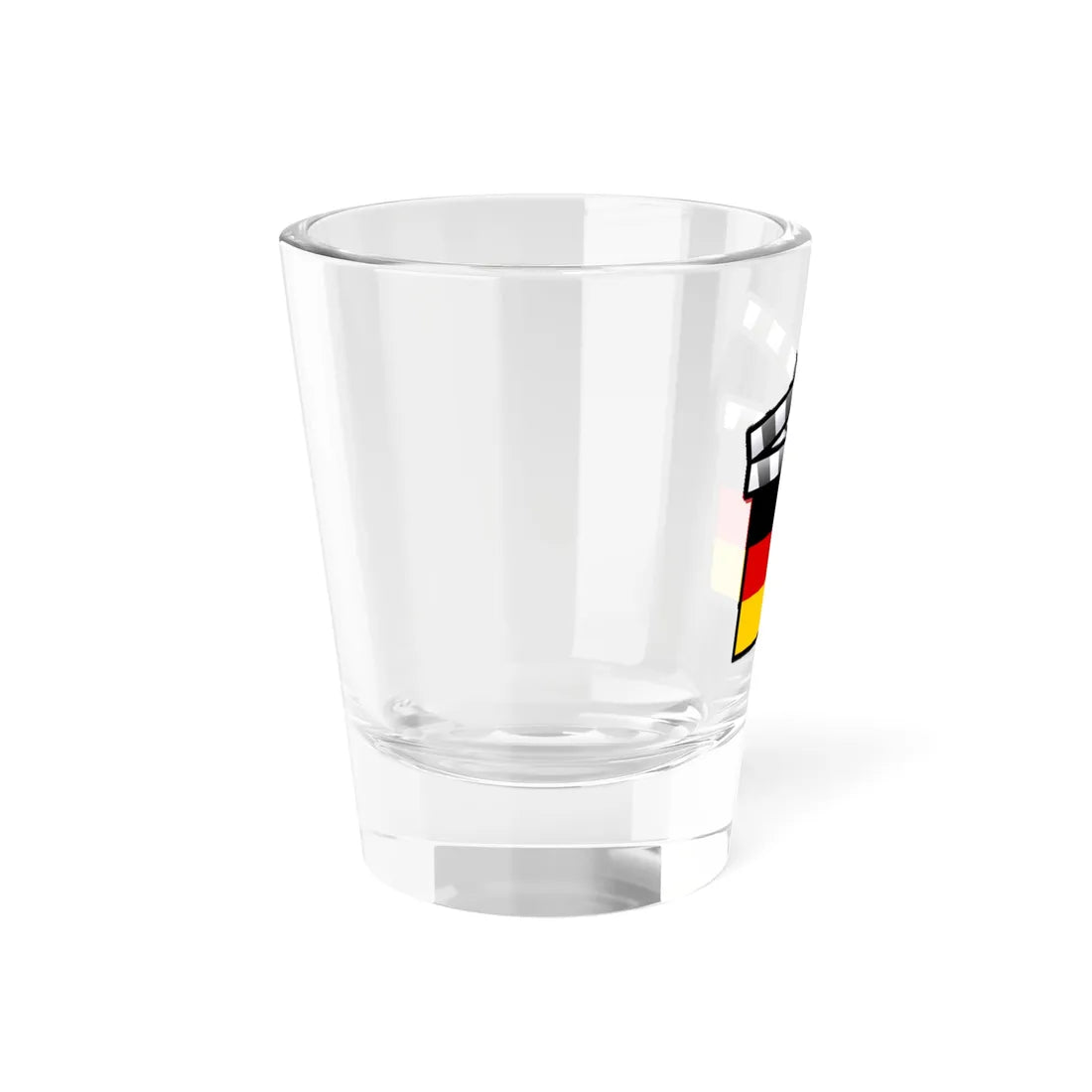 Germany film clapperboard (Germany) Shot Glass 1.5oz - Go Mug Yourself