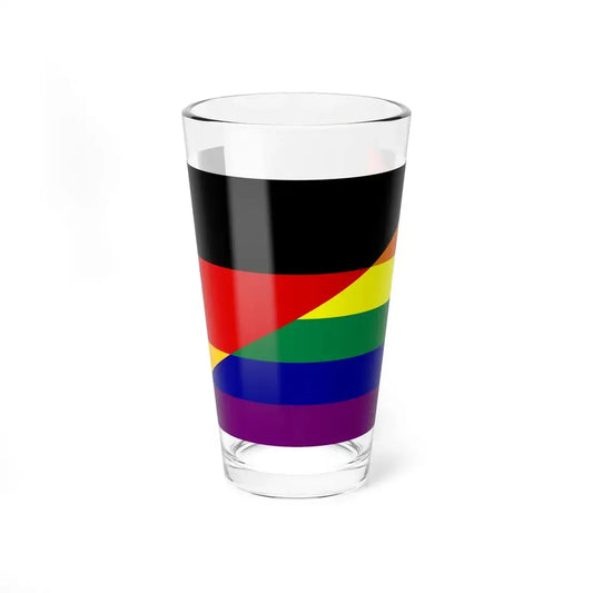 Germany Gay flag (Germany) Pint Glass 16oz 16oz - Go Mug Yourself