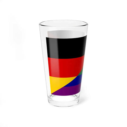 Germany Gay flag (Germany) Pint Glass 16oz - Go Mug Yourself