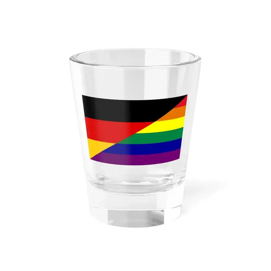 Germany Gay flag (Germany) Shot Glass 1.5oz 1.5oz - Go Mug Yourself