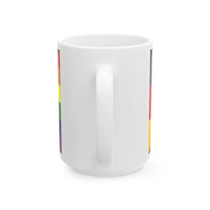 Germany Gay flag (Germany) White Coffee Mug - Go Mug Yourself