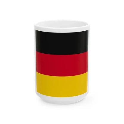Germany Icon (Germany) White Coffee Mug 15oz - Go Mug Yourself