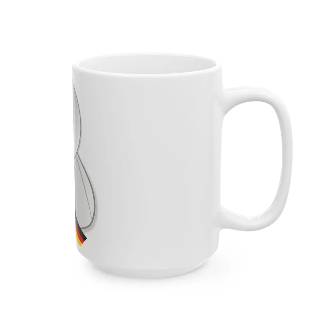 Germany politic personality icon (Germany) White Coffee Mug - Go Mug Yourself