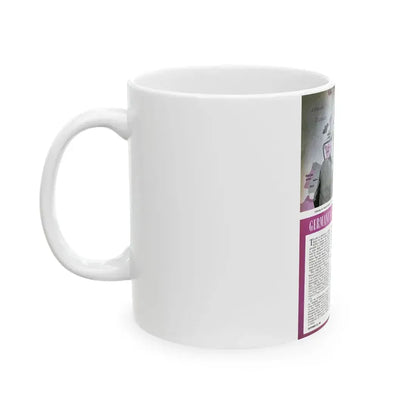 Germany's Strategy of Defeat, Liberty, September 18, 1943 - White Coffee Mug - Go Mug Yourself