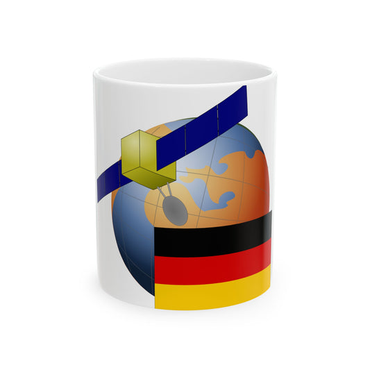 Germany-Satellite (Germany) White Coffee Mug-11oz-Go Mug Yourself