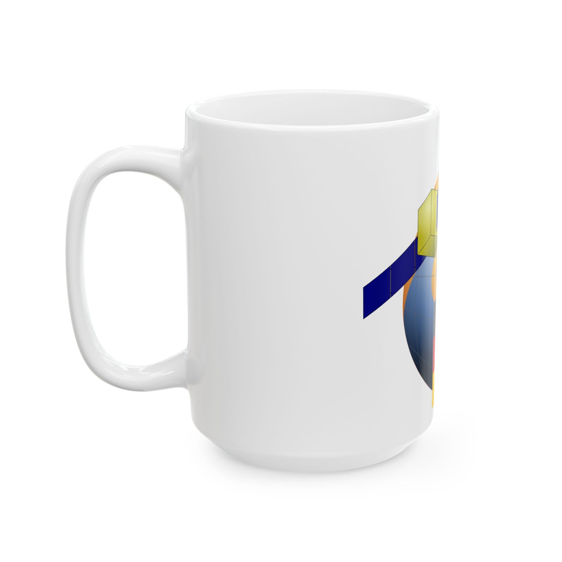 Germany-Satellite (Germany) White Coffee Mug-Go Mug Yourself