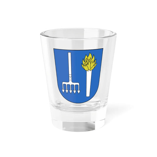 Geroldswil-blazon (Switzerland) (Coat of Arms) Shot Glass 1.5oz 1.5oz - Go Mug Yourself